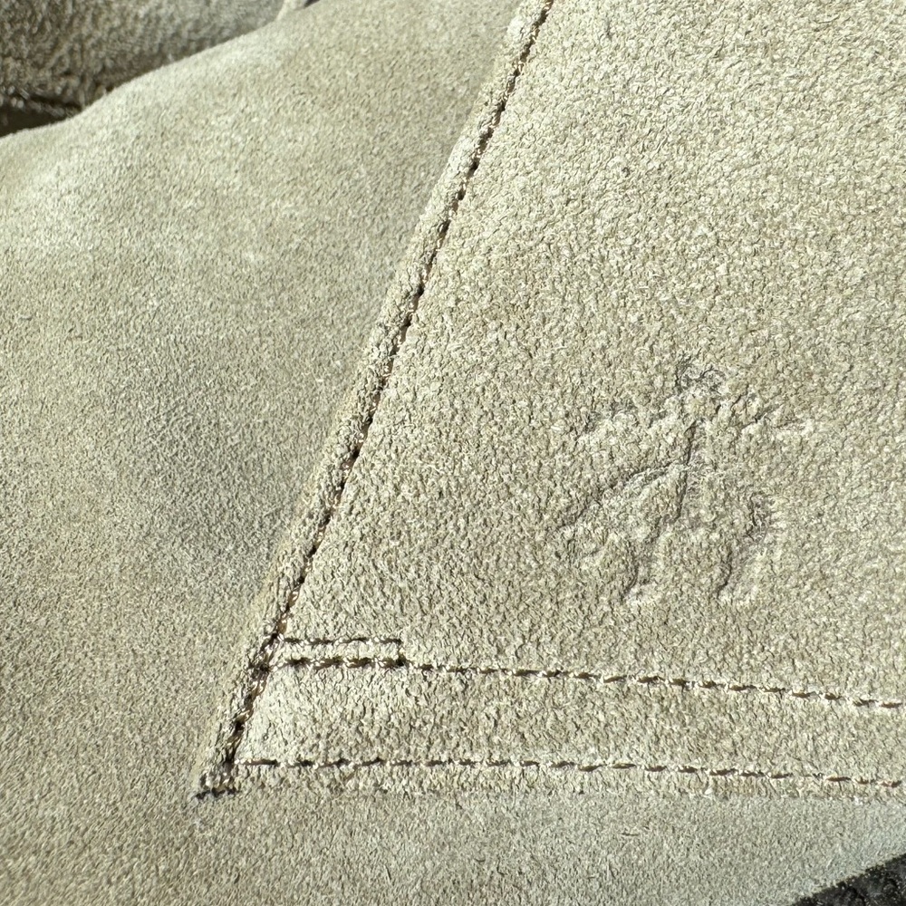 Men's Brooks Brothers Suede Chukka Boots - Gray/Khaki - Picture 3 of 8
